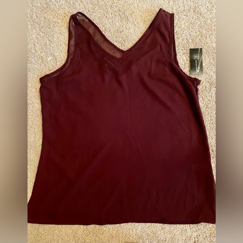 New Burgundy Tank